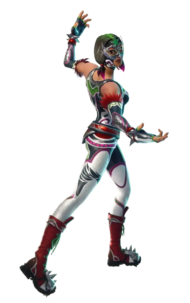 Female Luchador from Fortnite